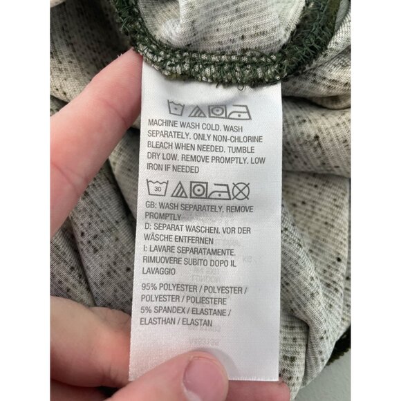 Susan Graver Weekend Petite Plaid Knit Corduroy Tunic Shirt Size XL Hunter Green - Picture 6 of 8